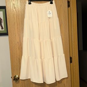 Tiered Maxi Skirt